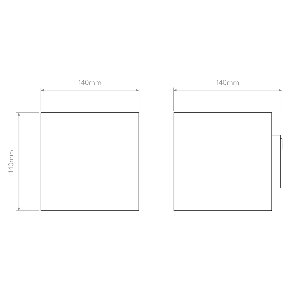 Astro Pienza 140 Plaster Interior Wall Light