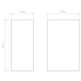 Astro Oslo 160 LED Textured Black Outdoor Wall Light