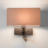 Astro Park Lane Reader LED Bronze Interior Combination Reader