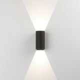 Astro Dunbar 160 LED Textured Black Outdoor Wall Light