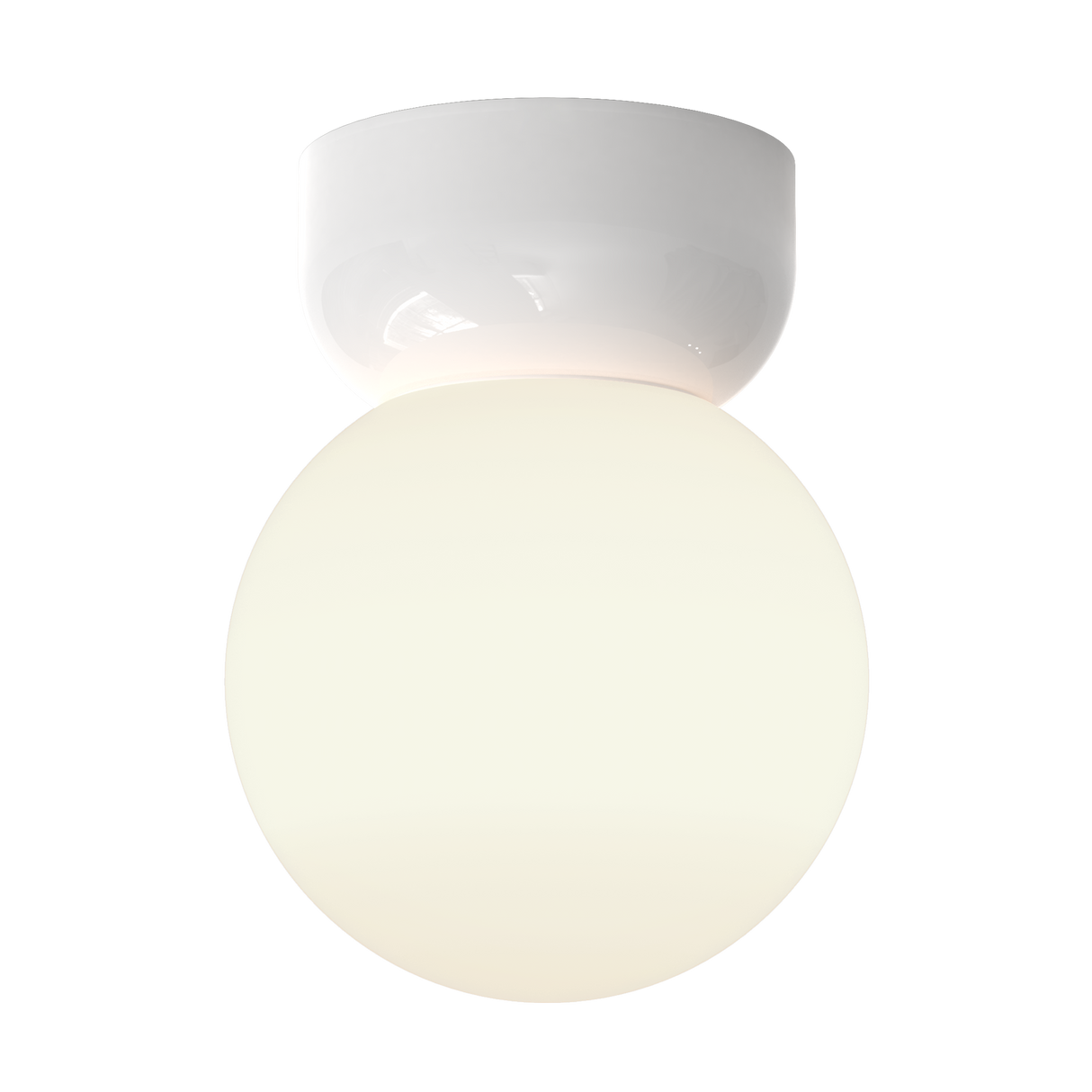 Astro Lyra Ceiling 180 Gloss Glaze White Bathroom Ceiling Light