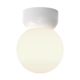 Astro Lyra Ceiling 180 Gloss Glaze White Bathroom Ceiling Light