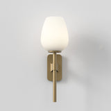 Astro Tacoma Single Antique Brass Bathroom Wall Light