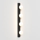 Astro Cabaret 4 II Matt Black Bathroom Wall Light