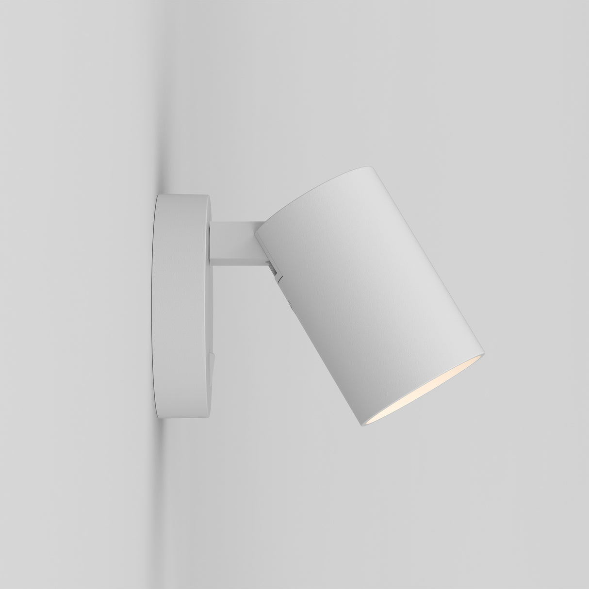 Astro Ascoli Single Switched Textured White Interior Reading Light