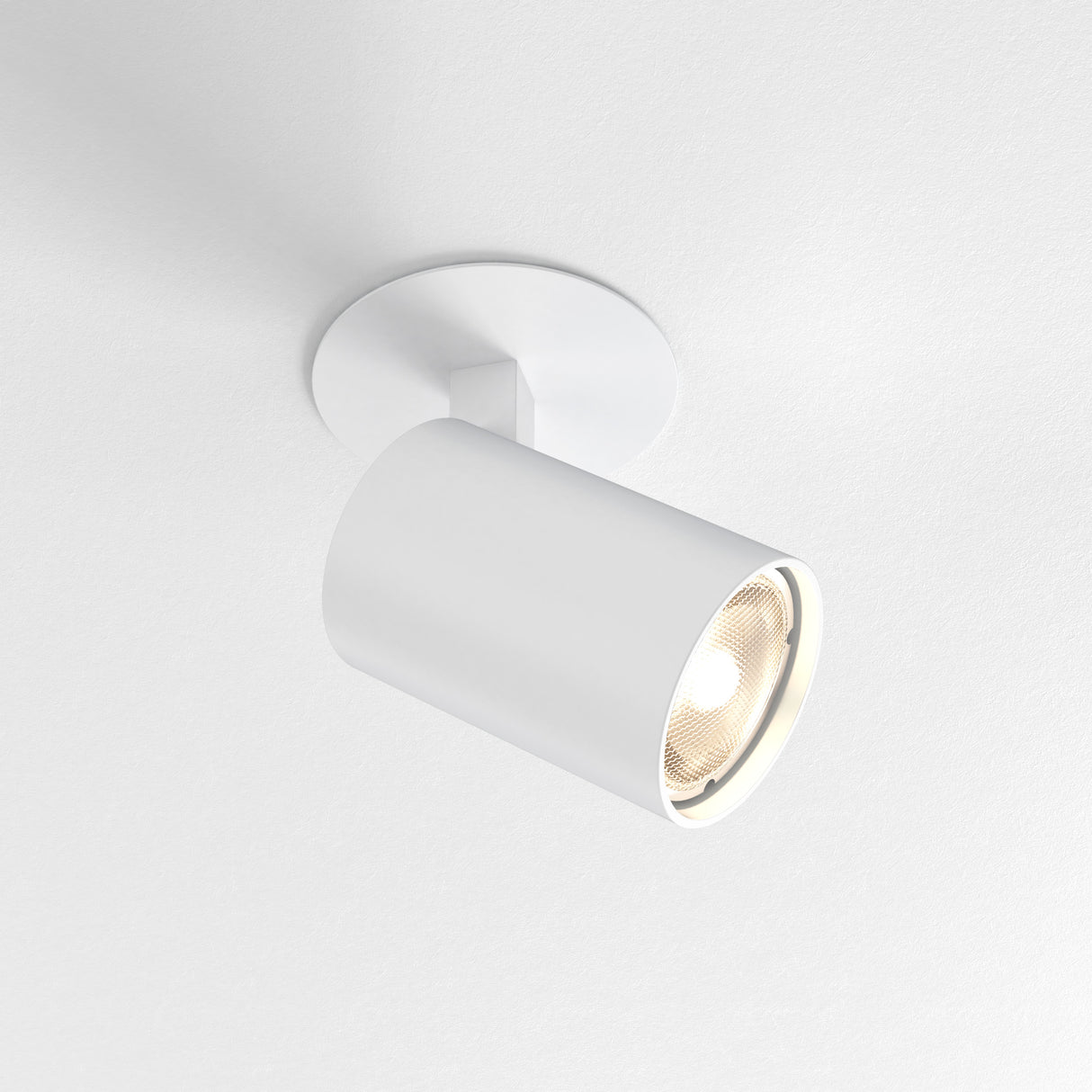 Astro Ascoli Recessed Textured White Interior Spotlight