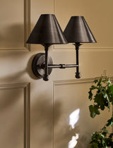 Garden Trading Kelmscot Double Wall Light Antique Bronze