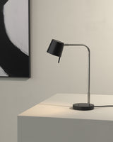 Astro Miura Desk Lamp Base USB Matt Nickel Interior Table Light