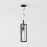 Astro Harvard Pendant Textured Black Outdoor Pendant Light