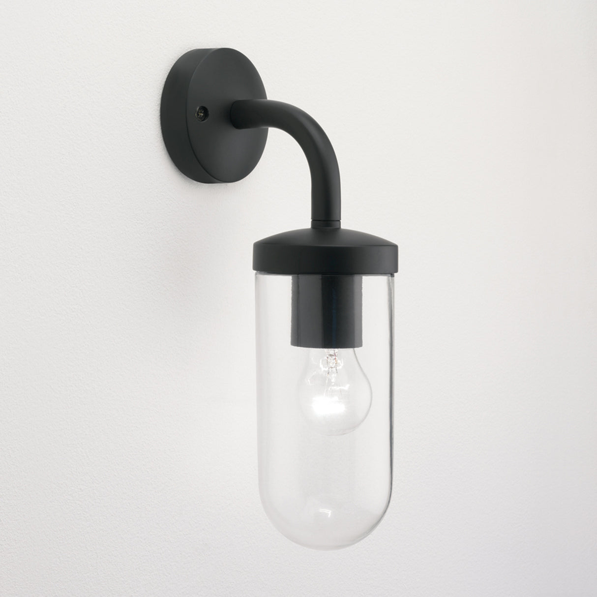 Astro Tressino Textured Black Outdoor Wall Light