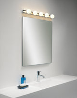 Astro Cabaret 5 II Polished Chrome Bathroom Wall Light