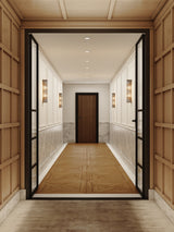 Astro Avignon Square 500 Antique Brass Interior Wall Light