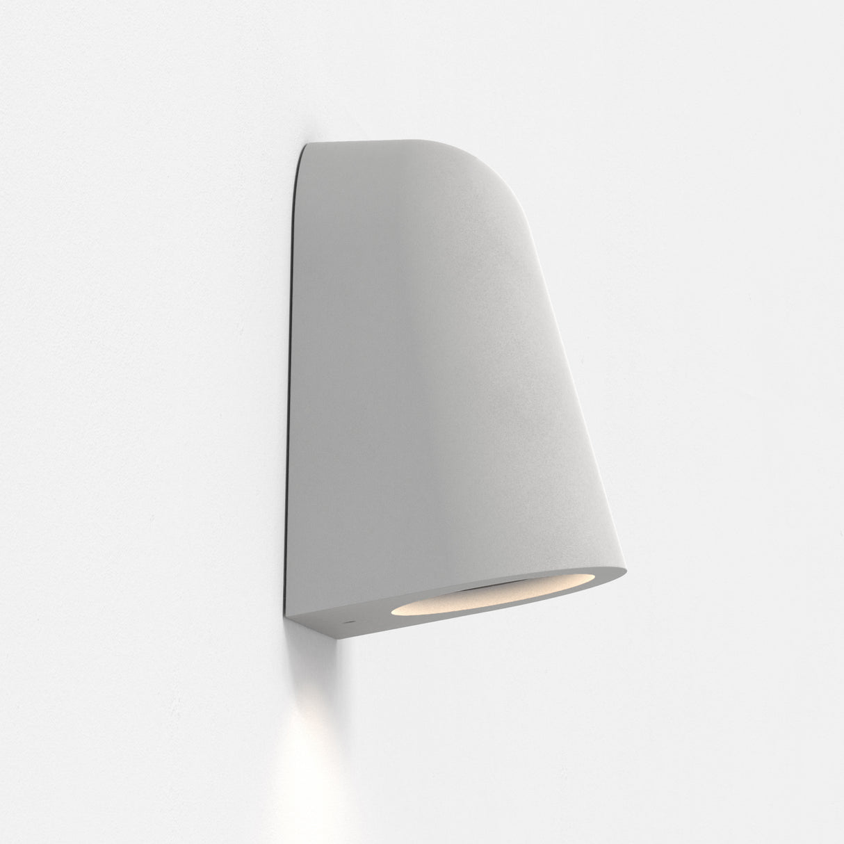 Astro Mast Light Textured Grey Outdoor Wall Light
