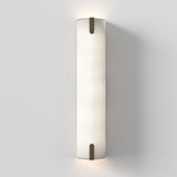 Astro Elba 600 Wall Interior Wall Light White Fabric/Bronze