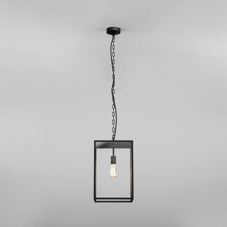 Astro Homefield Pendant 450 Textured Black Outdoor Pendant Light