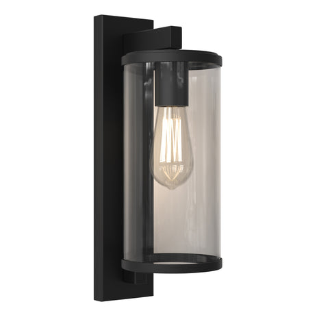 Astro Pimlico 400 Textured Black Outdoor Wall Light