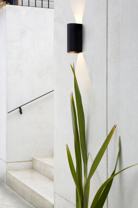 Astro Dunbar 255 LED Textured Black Outdoor Wall Light