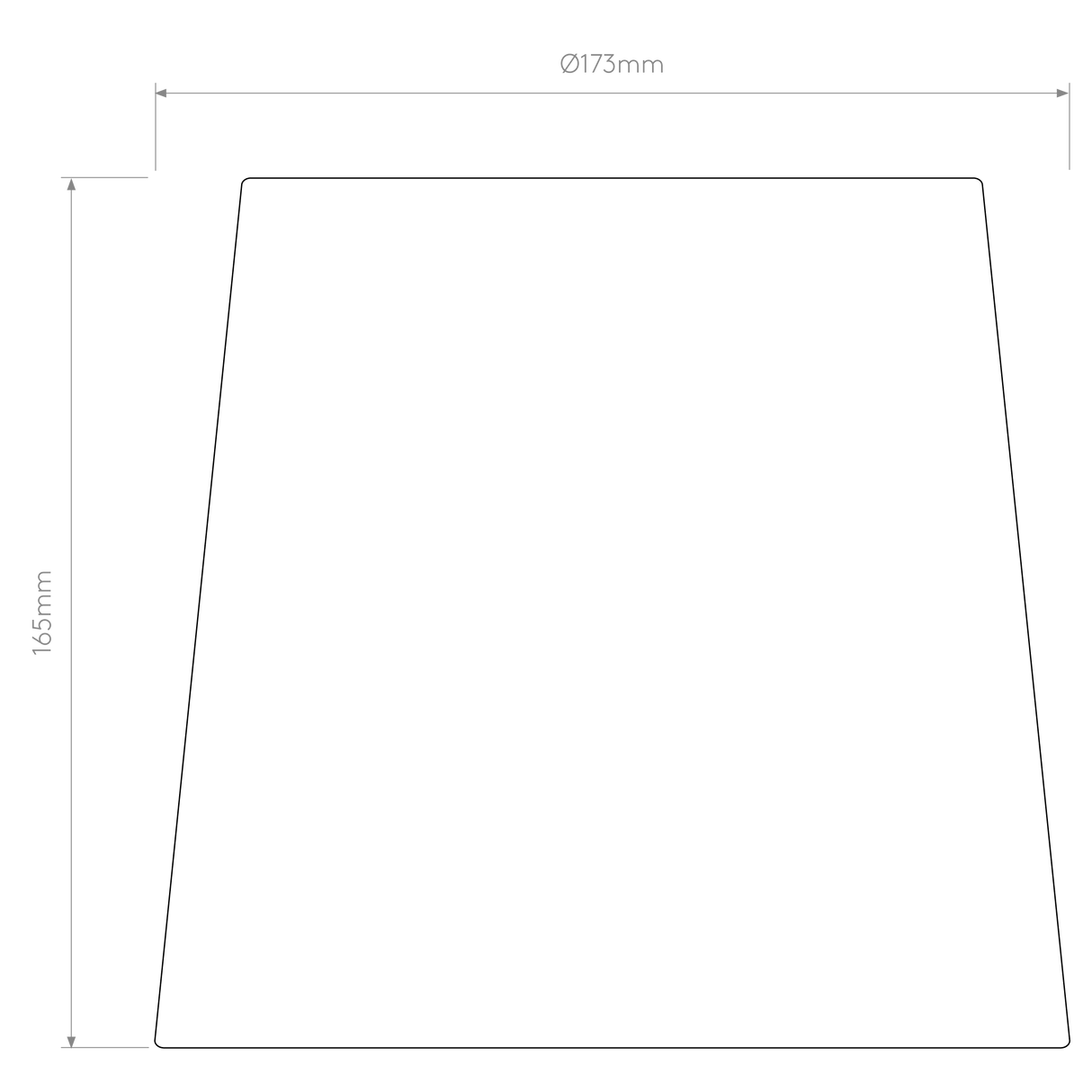 Astro Mitsu Cone 173 Putty Lampshade