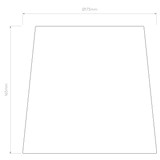 Astro Mitsu Cone 173 Putty Lampshade