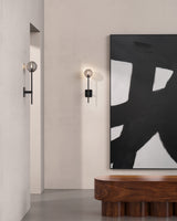 Astro Tacoma Ribbed Glass Smoke Lampshade Shade