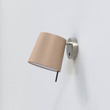 Astro Mitsu Wall Base Matt Nickel Interior Wall Light