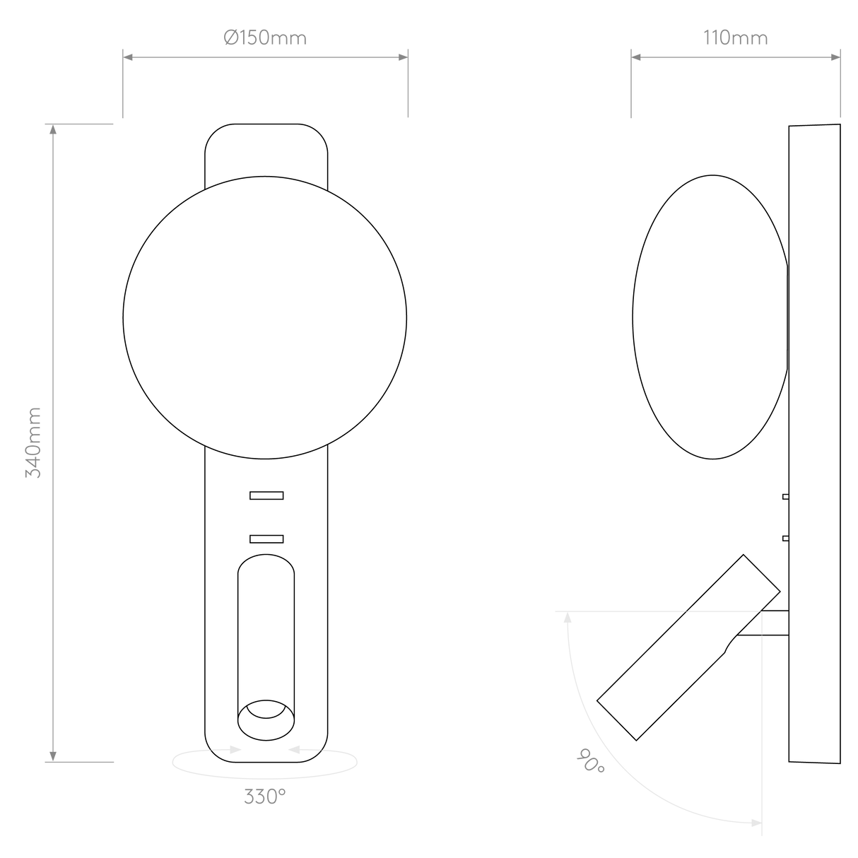 Astro Zeppo Reader Matt White Interior Combination Reader