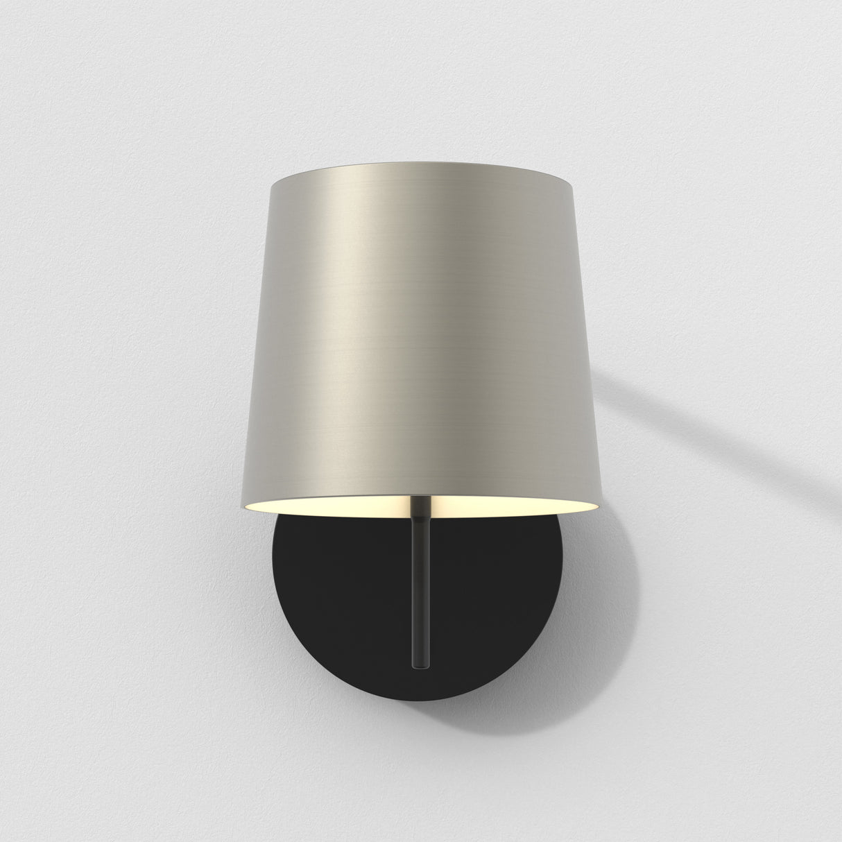 Astro Miura Swing Arm Base Matt Black Interior Wall Light