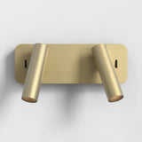 Astro Enna Twin Matt Gold Interior Reading Light