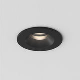 Astro Kos Recessed Textured Black Outdoor Downlight