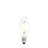 Endon E14 LED Light Bulb Filament Candle Dimmable