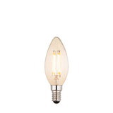 Endon E14 LED Light Bulb Filament Candle Vintage Dimmable