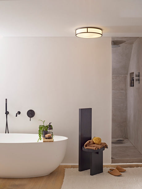 Astro Mashiko 400 Round Bronze Bathroom Ceiling Light