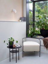 Astro Ascoli Single Textured White Interior Spotlight