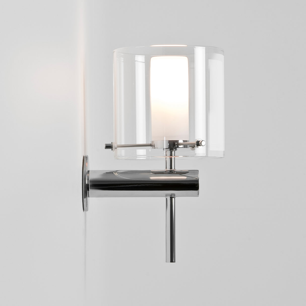 Astro Arezzo Wall Polished Chrome Bathroom Wall Light