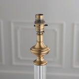 Endon Avebury Table Lamp Antique Brass from Amos Lighting + Home