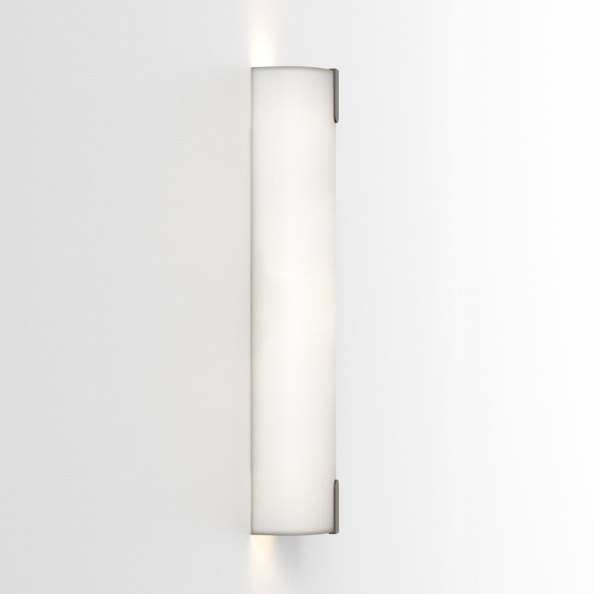 Astro Elba 600 Wall Interior Wall Light White Fabric/Bronze