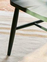 Garden Trading Spindle Back Chair Beech Wood, Forest Green, Set of 2