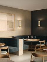 Astro Ako 420 Phase Matt White/Gold Interior Wall Light