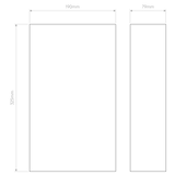 Astro Pella 190 Plaster Interior Wall Light