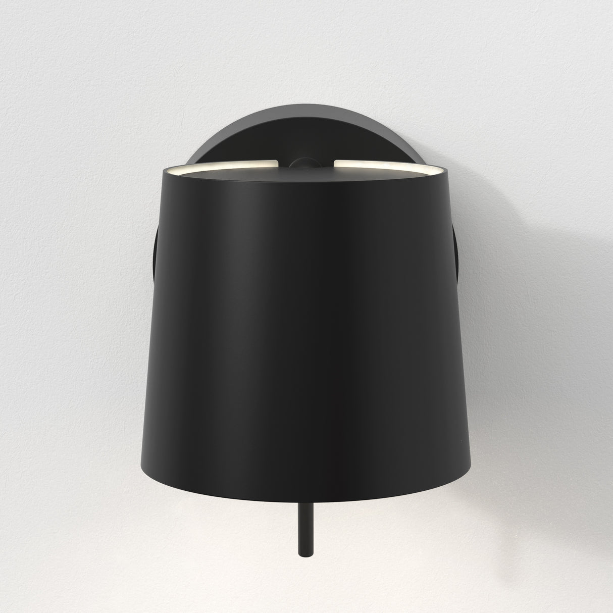 Astro Miura Wall Base Matt Black Interior Wall Light