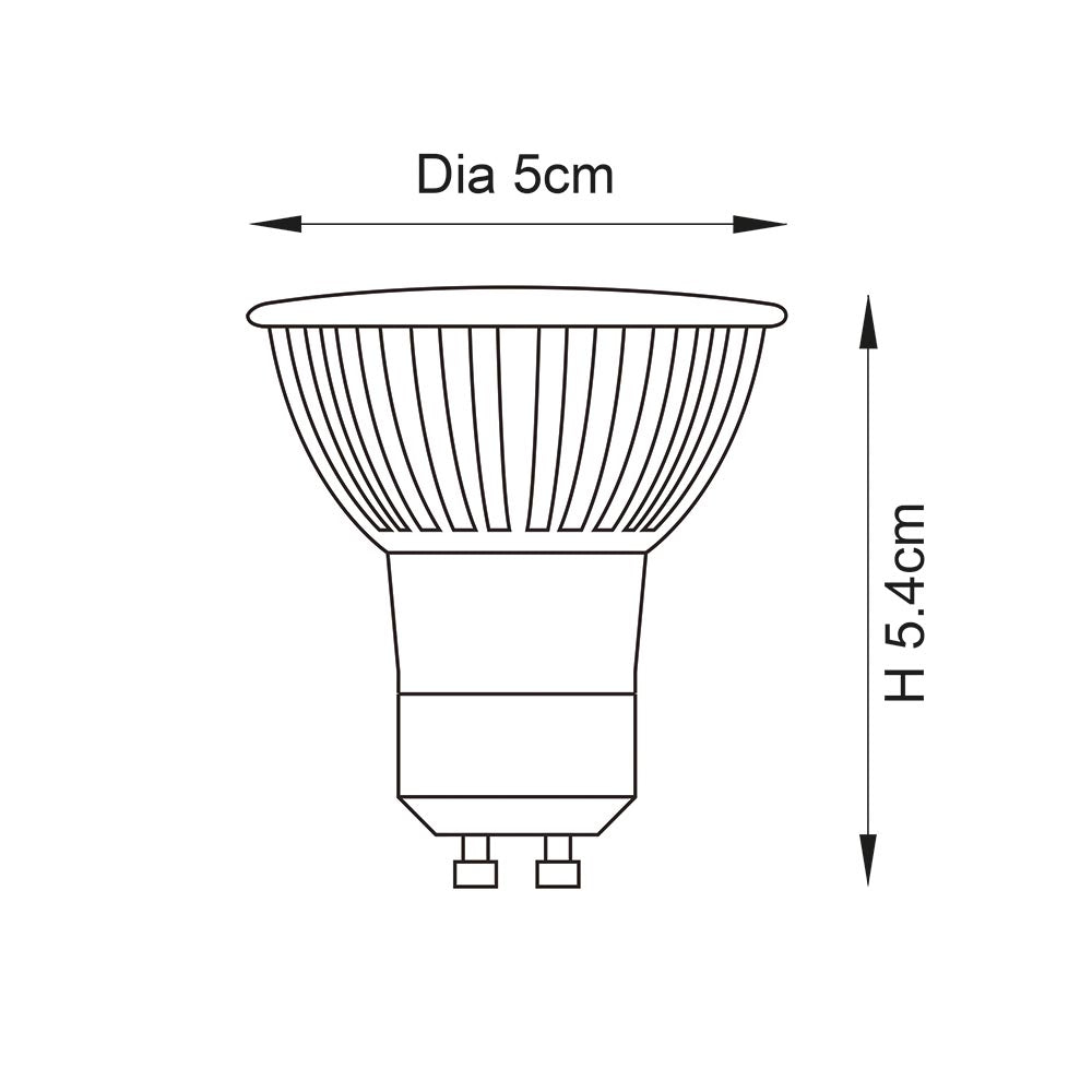 Endon GU10 LED Light Bulb Dimmable
