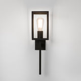 Astro Coach 130 Textured Black Outdoor Wall Light