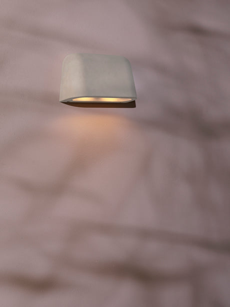 Astro Mast Twin Matt Concrete Coastal Wall Light