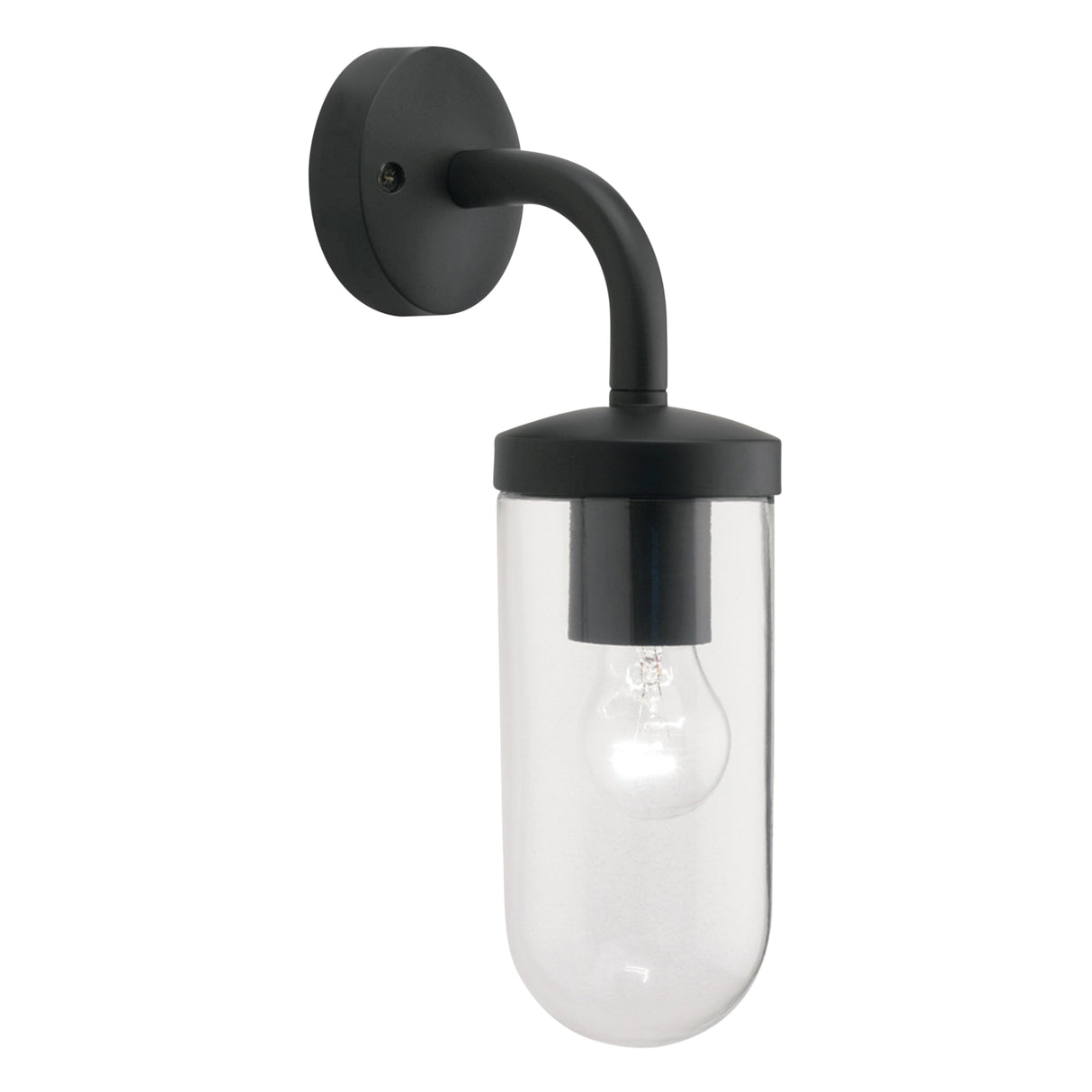 Astro Tressino Textured Black Outdoor Wall Light