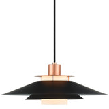 Halo Design Rivoli Pendant Ø40 Black & Copper