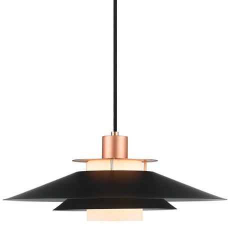 Halo Design Rivoli Pendant Ø40 Black & Copper