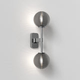 Astro Tacoma Twin Polished Chrome Bathroom Wall Light