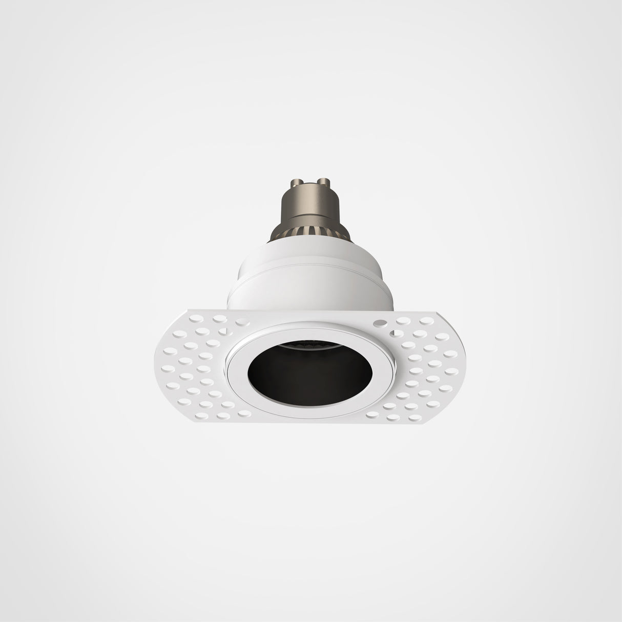 Astro Pinhole Slimline Round Flush Fixed Fire-Rated IP65 Matt White Bathroom Downlight