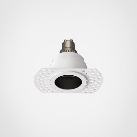 Astro Pinhole Slimline Round Flush Fixed Fire-Rated IP65 Matt White Bathroom Downlight