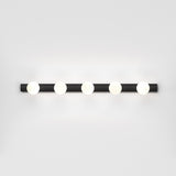 Astro Cabaret 5 II Matt Black Bathroom Wall Light